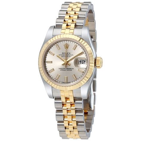 rolex datejust women silver|rolex datejust silver price.